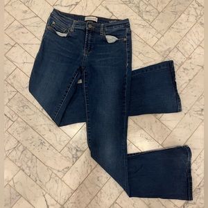 Henry & Belle Micro Flare blue jeans